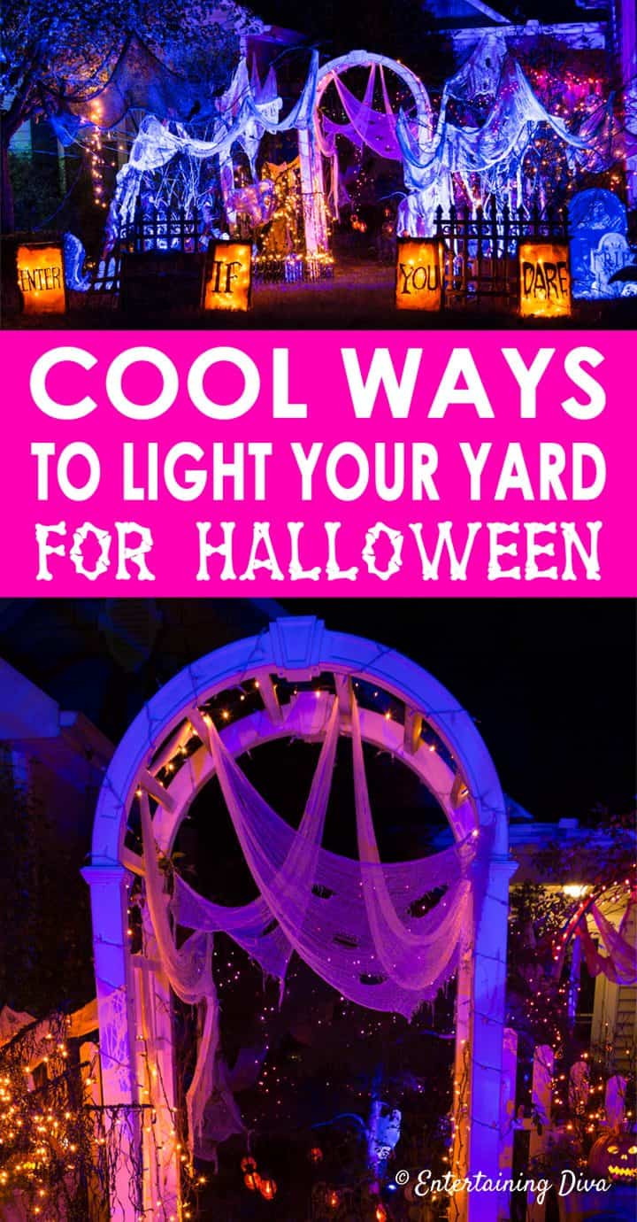 Halloween Porch Lights
 Halloween Outdoor Lighting Ideas 18 Spooky Ways To Light