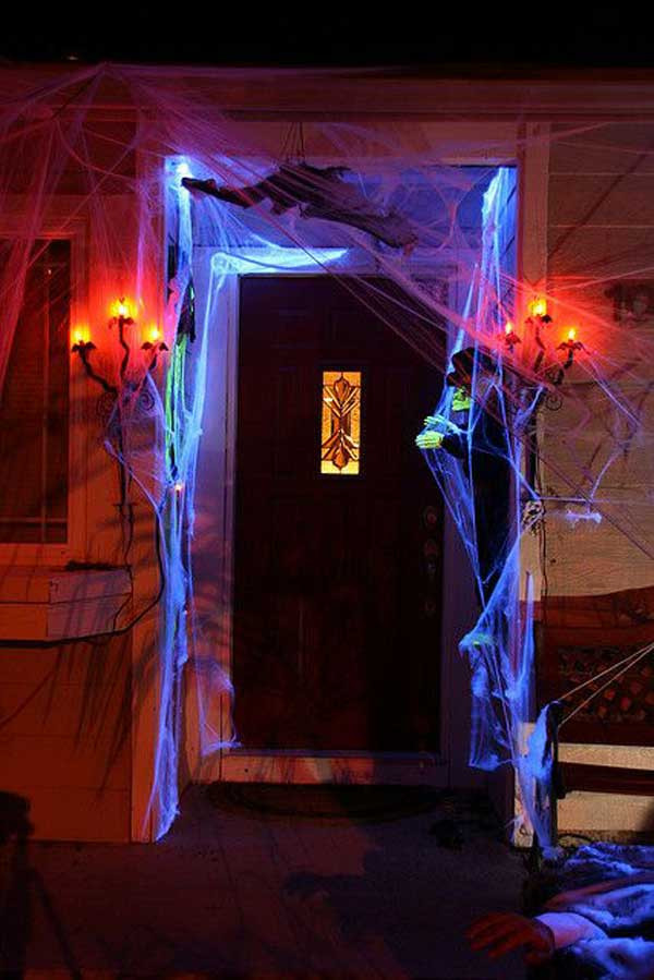 Halloween Porch Lights
 Top 41 Inspiring Halloween Porch Décor Ideas