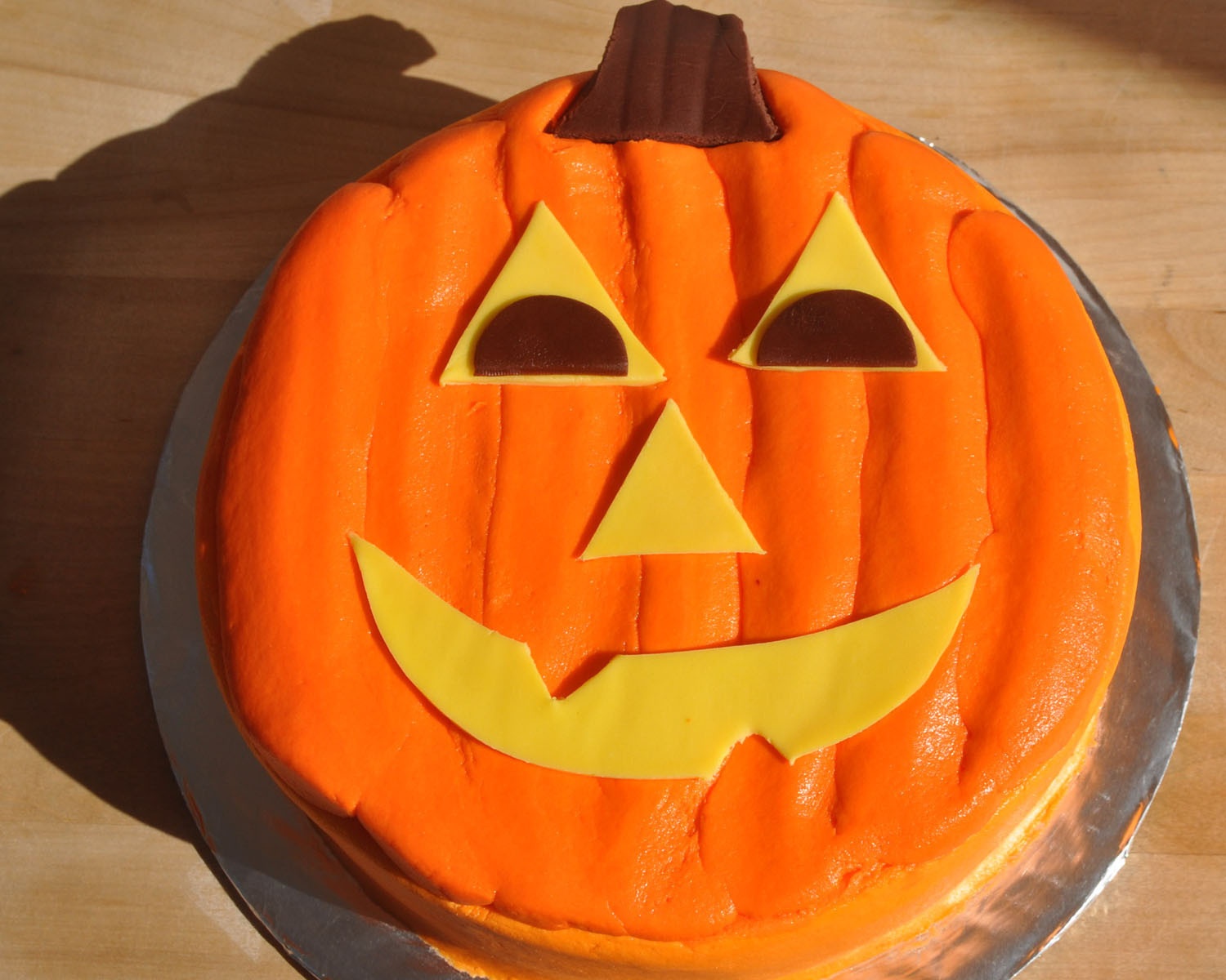 Halloween Pumkin Cakes
 Beki Cook s Cake Blog Simple Jack O Lantern Cake