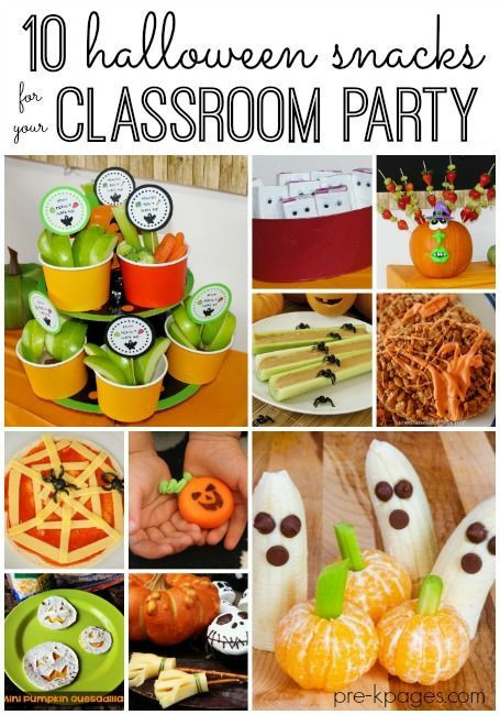 Halloween Snack Ideas For Kids Party
 Classroom Halloween Party Snacks