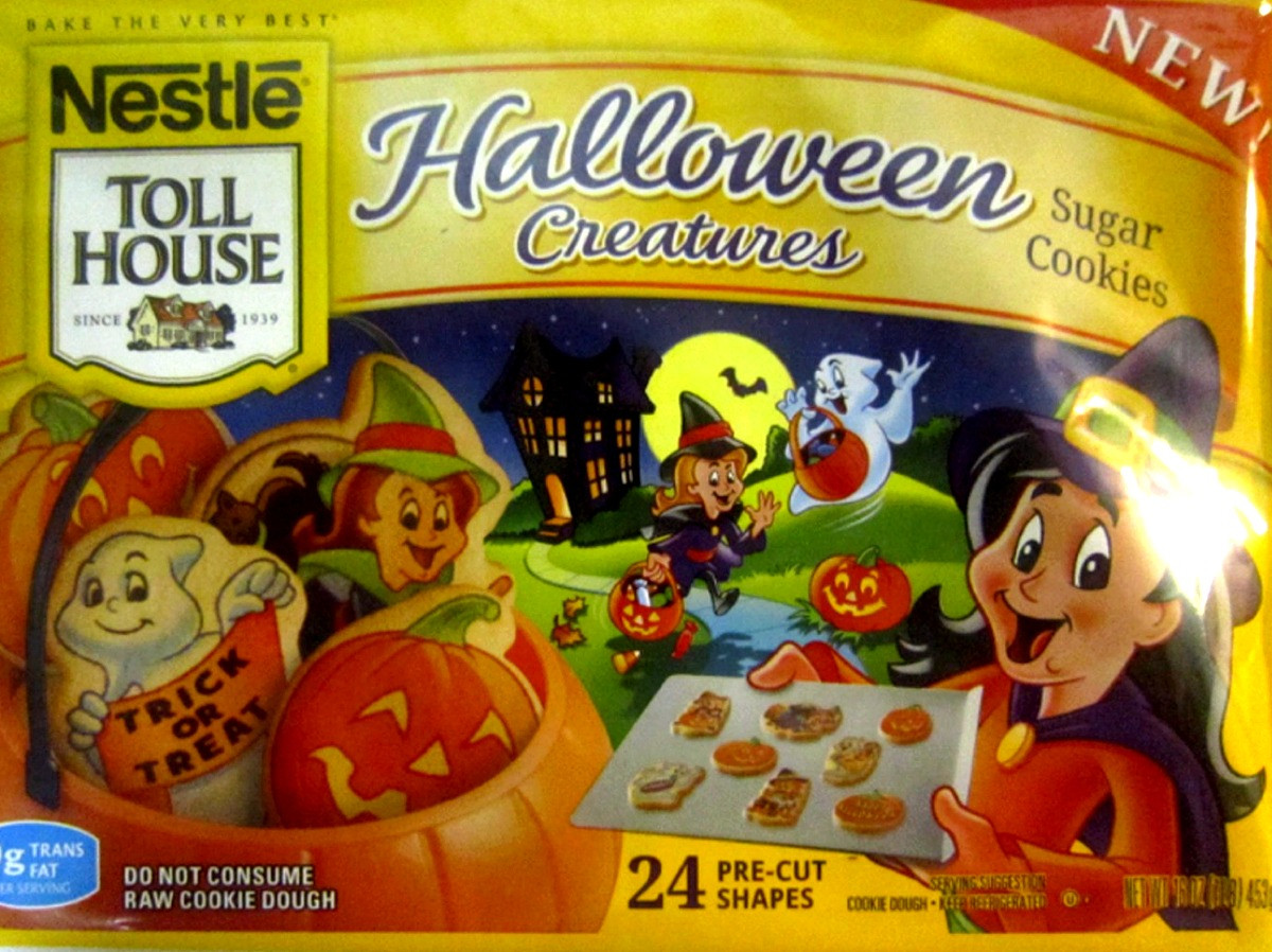 Halloween Sugar Cookies Pillsbury
 The Holidaze Nestle Tollhouse Halloween Creatures