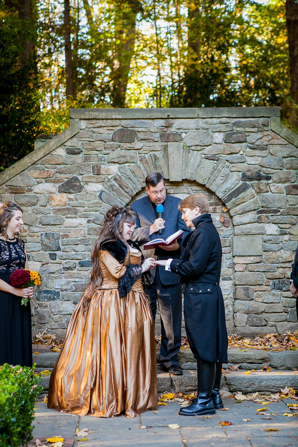 Halloween Wedding Vows
 Halloween Themed Wedding Ceremony