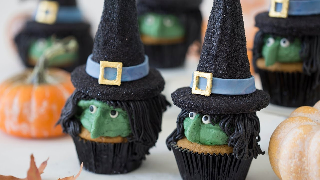Halloween Witch Cupcakes
 How to Make Halloween Witch Cupcakes