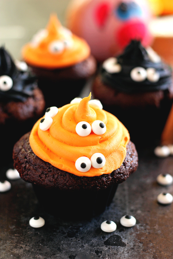 Halloween Witch Cupcakes
 Halloween Monster Witch Cupcakes NeuroticMommy