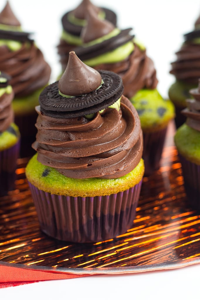 Halloween Witch Cupcakes
 Witch Hat Cupcakes