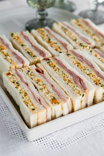 Ham Salad Finger Sandwiches
 The best ham and egg sandwiches you’ve ever had You be
