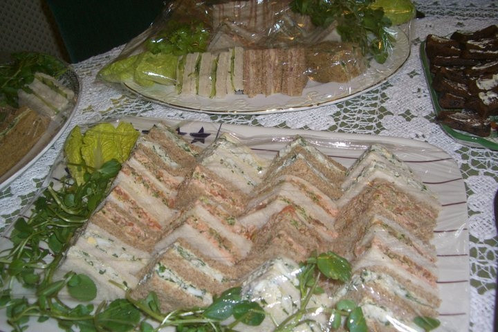 Ham Salad Finger Sandwiches
 120 best Garden Tea Party Ideas images on Pinterest