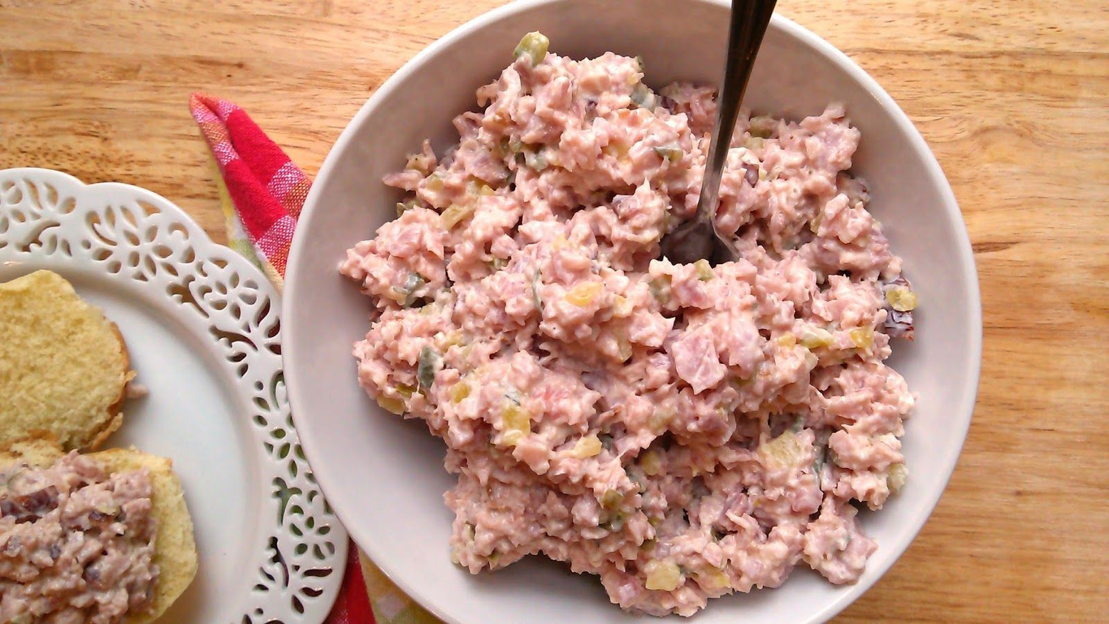 Ham Salad Finger Sandwiches
 Ham Salad Recipe