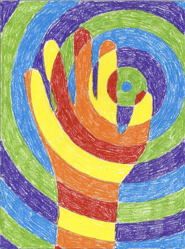 Hand Art For Kids
 Holly s Arts and Crafts Corner 2010 Art Project 5 Warm