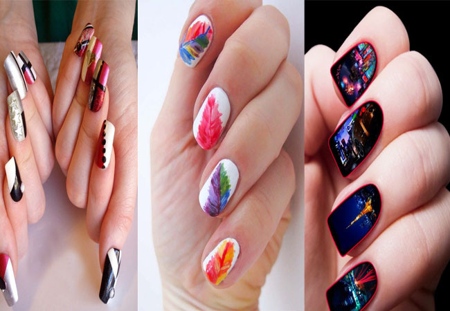 Hand Painted Nail Designs
 Five Amazing Hand Painted Nail Art Designs
