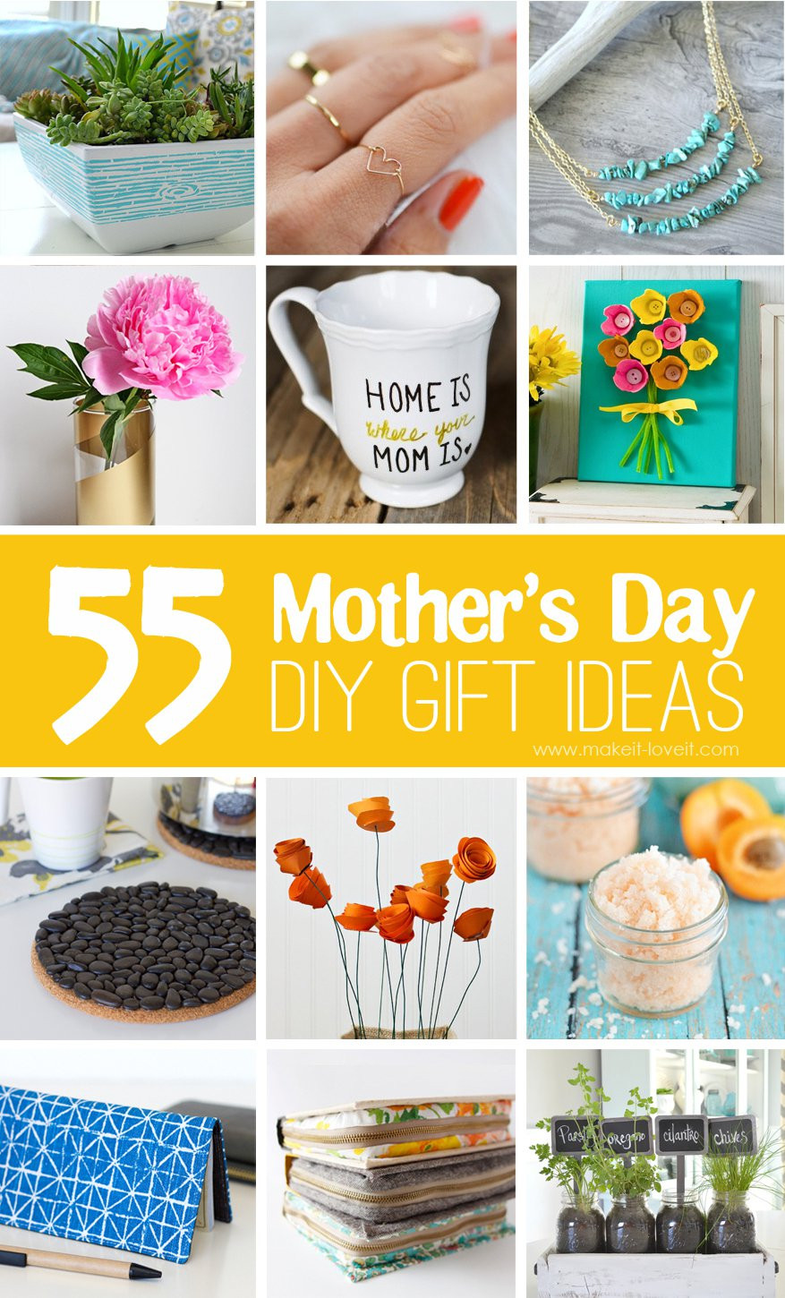 Handmade Mother'S Day Gift Ideas
 40 Homemade Mother s Day Gift Ideas