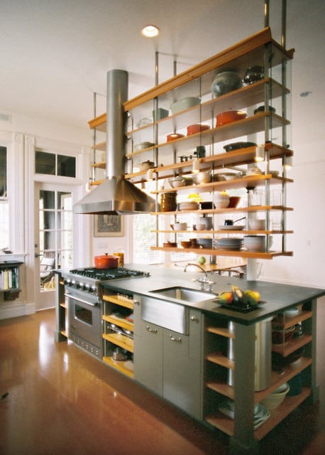 Hanging Kitchen Storage
 Is Open Shelving for Your Kitchen