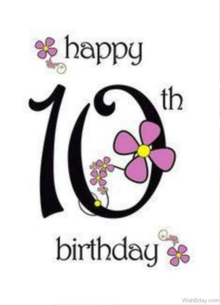 Happy 10th Birthday Wishes
 49 10th Birthday Wishes