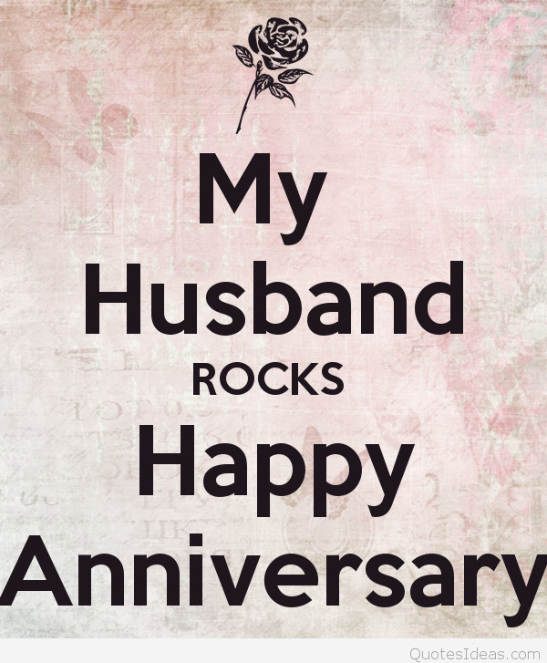 Happy Anniversary To My Husband Quotes
 Anniversary