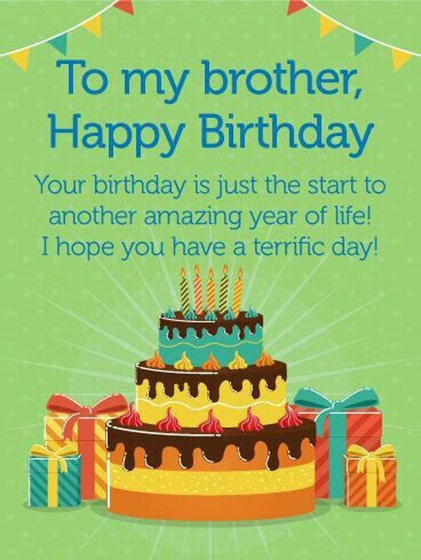 Happy Birthday Brother Cards
 Happy Birthday Brother Wishes Birthday Quotes for Big