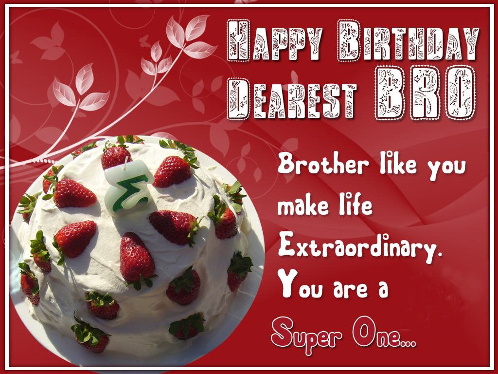 Happy Birthday Brother Cards
 Happy birthday brother wishes HD images pictures photos