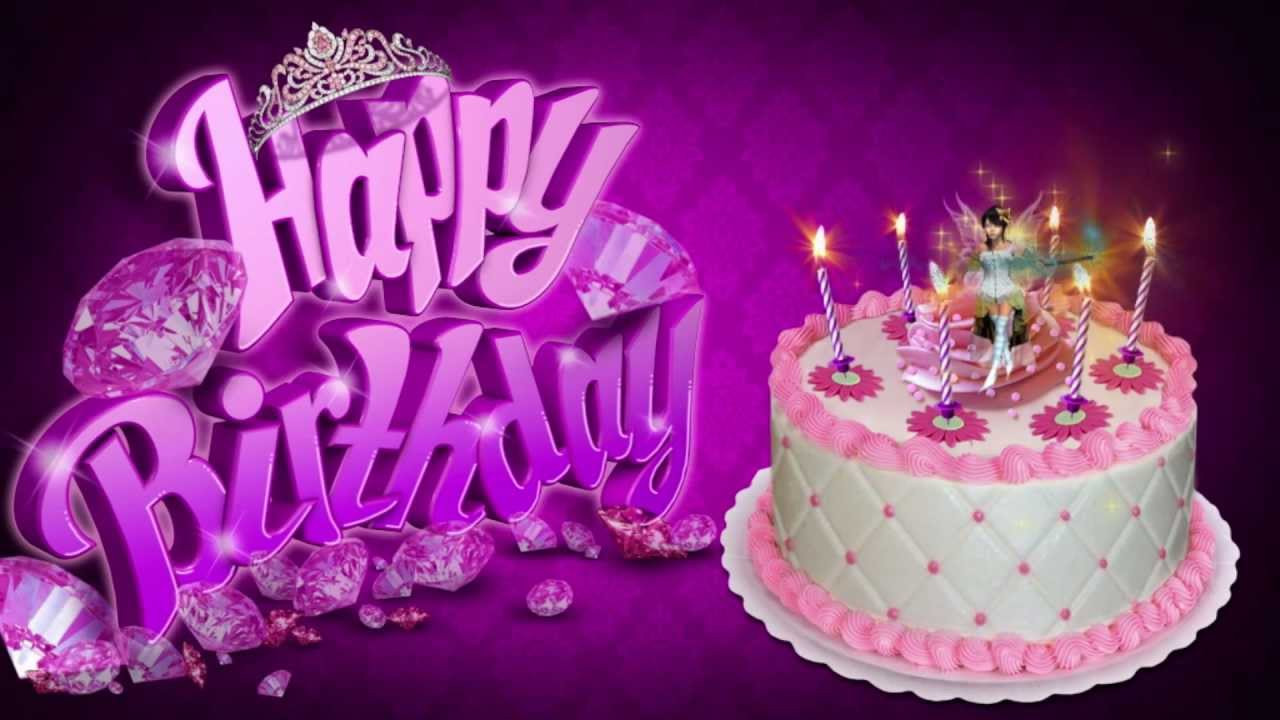 Happy Birthday Cakes
 Fairy Princess Cake HAPPY BIRTHDAY