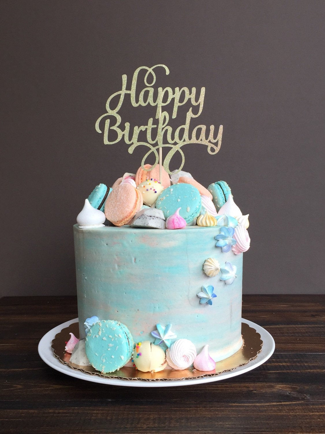Happy Birthday Cakes
 Cake topper Happy Birthday cake topper birthday cake