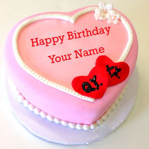 Happy Birthday Cakes With Name
 45 best images about Name Birthday Cakes on Pinterest