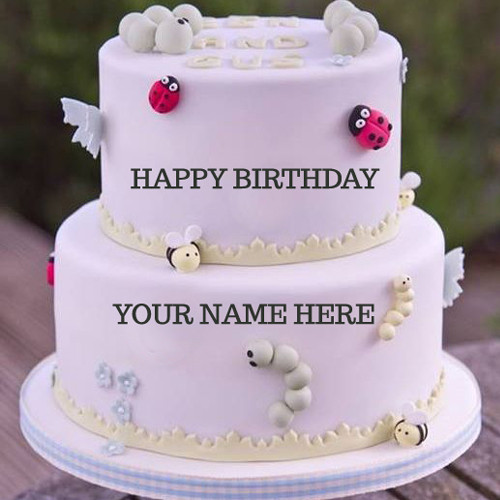 Happy Birthday Cakes With Name
 Birthday Cake Wallpaper With Name Edit on WallpaperGet