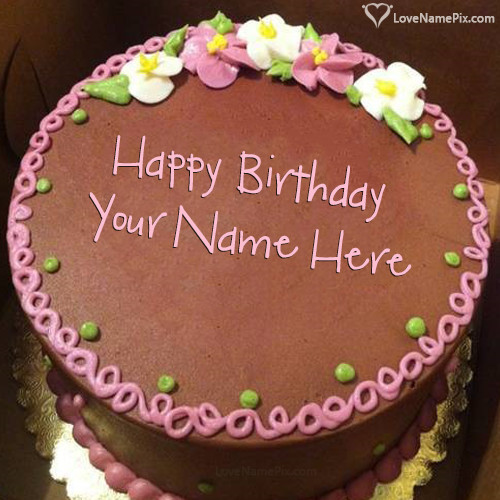 Happy Birthday Cakes With Name
 Birthday Cake With Edit With Name Happy