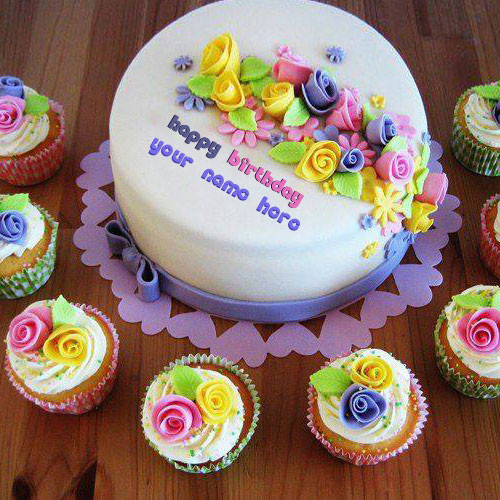 Happy Birthday Cakes With Name
 Birthday Cake Wallpaper With Name on WallpaperGet