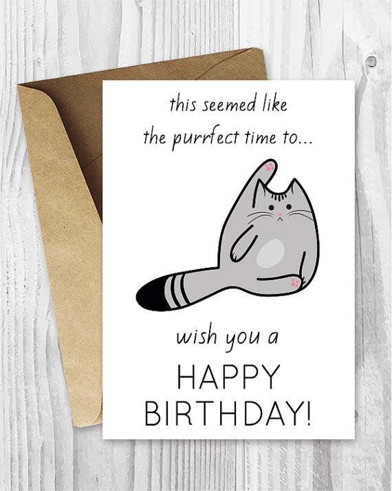 Happy Birthday Cards Funny
 Funny Birthday Cards Printable Birthday Cards Funny Cat