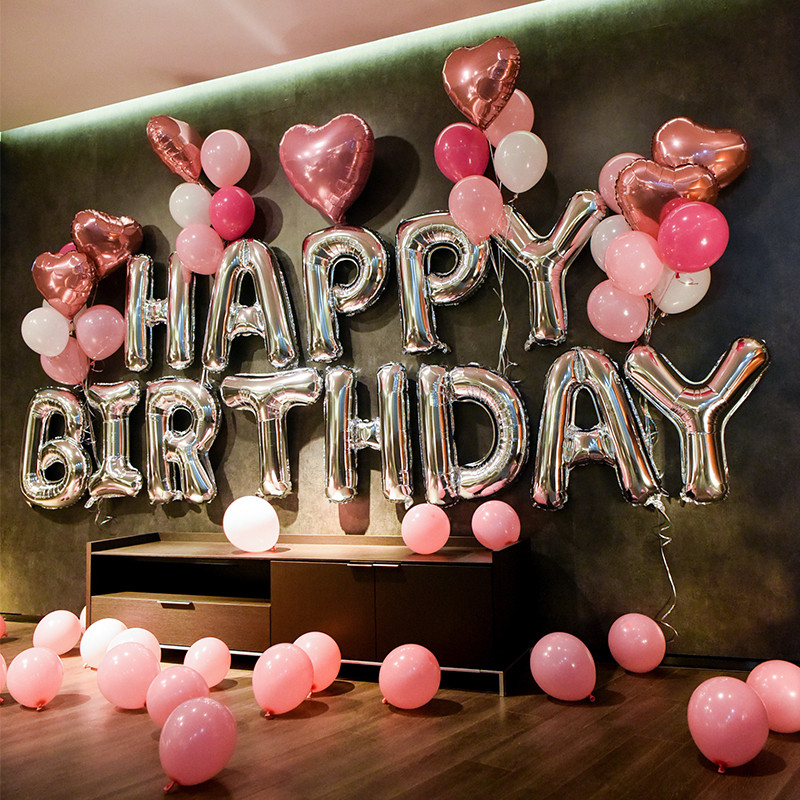 Happy Birthday Decoration
 Aliexpress Buy 1Set 32Inch Alphabet Happy Birthday