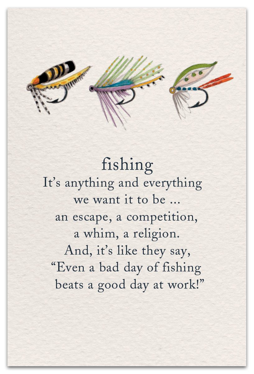 Happy Birthday Fishing Quotes
 Fishing Birthday Card