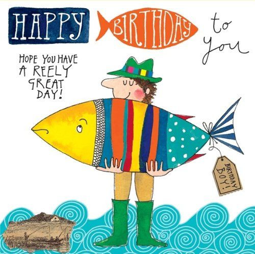 Happy Birthday Fishing Quotes
 Pin by Alma Russell on thank u card and cards