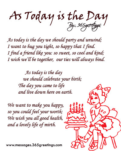 Happy Birthday Funny Poems
 25 Exclusive Happy Birthday Poems