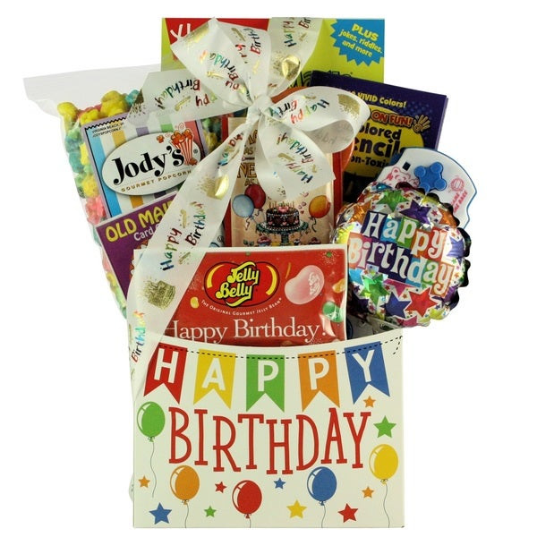Happy Birthday Gift Baskets
 Shop Happy Birthday Wishes Kid s Birthday Gift Basket