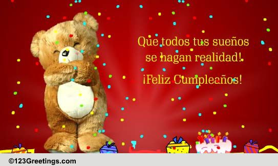 Happy Birthday In Spanish Quotes
 An Amazing Spanish Birthday Wish Free Specials eCards