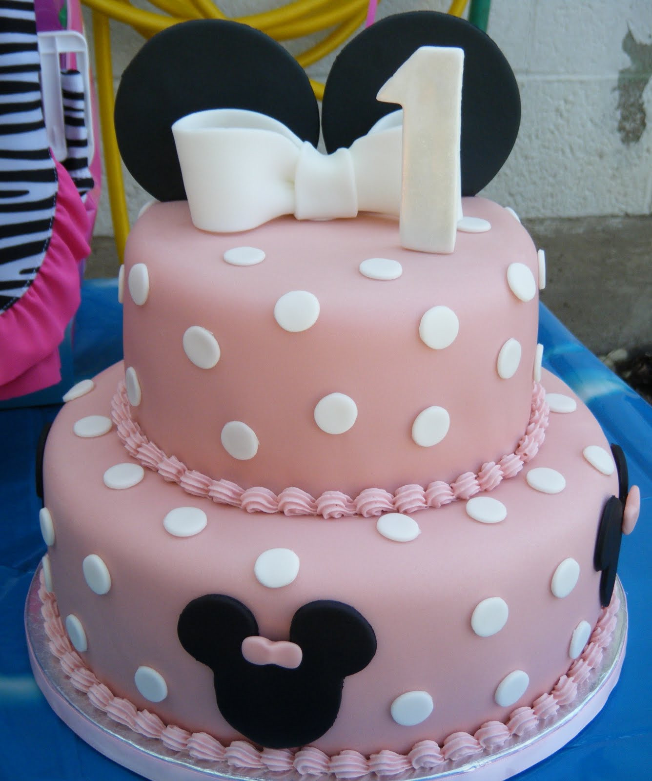 Happy Birthday Jessica Cake
 Cakessica Mini Mouse Birthday Cake