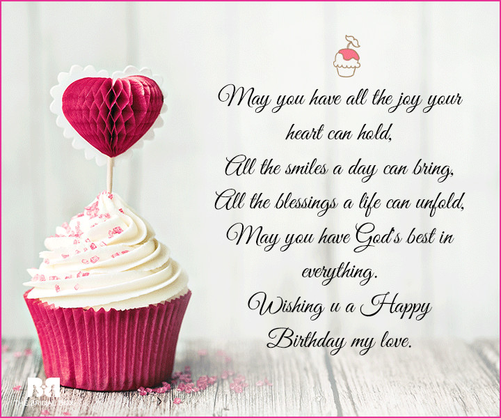 Happy Birthday Love Quotes
 70 Love Birthday Messages To Wish That Special Someone