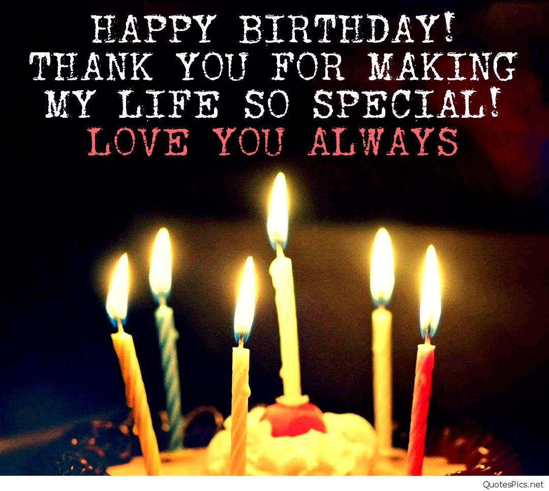 Happy Birthday Love Quotes
 Happy birthday love cards messages and sayings
