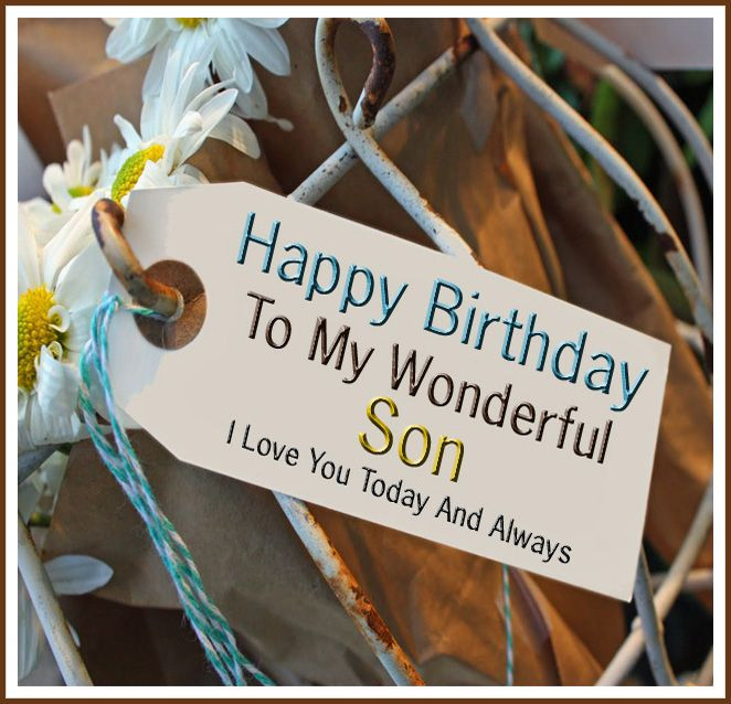 Happy Birthday Mom Quotes From Son
 Happy Birthday Son Quotes QuotesGram