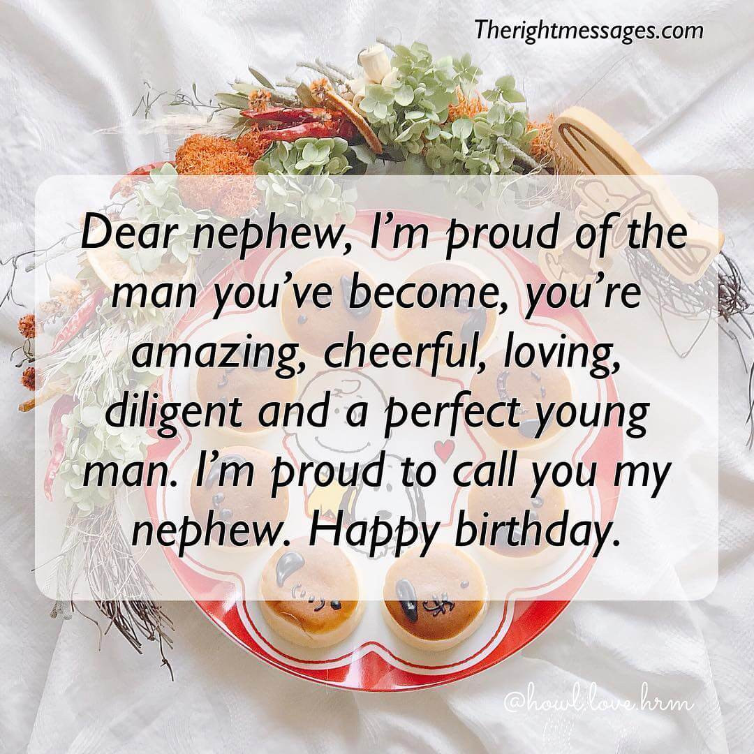 Happy Birthday Nephew Quotes
 Short & Long Birthday Wishes Messages For Nephew