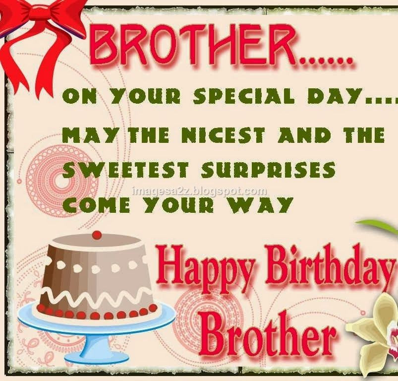 Happy Birthday Quotes For Brother From Sister
 Happy Birthday Quotes For Brother From Sister