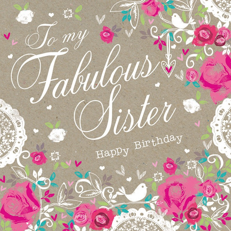 Happy Birthday Quotes For My Sister
 HAPPY BIRTHDAY SISTER Image King