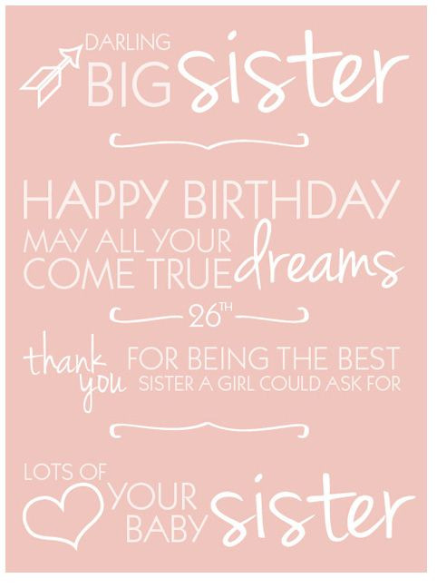 Happy Birthday Quotes For My Sister
 Pin on My Bestfriend My sister
