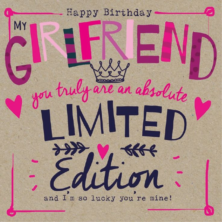 Happy Birthday Quotes Girlfriend
 37 best Happy birthdays images on Pinterest