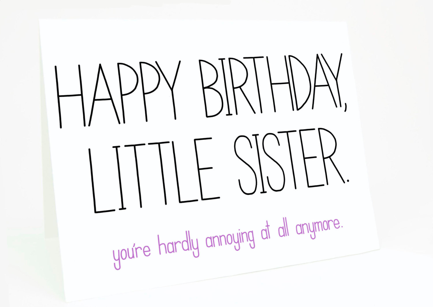 Happy Birthday Sister Funny Quotes
 Older Sister Quotes Funny QuotesGram