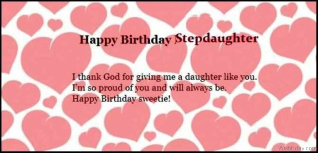 Happy Birthday Step Daughter Quotes
 70 Step Daughter Birthday Wishes