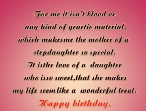 Happy Birthday Step Daughter Quotes
 30 Happy Birthday Wishes for Step Daughter