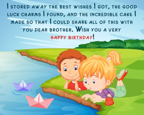 Happy Birthday Wishes Brother
 Happy Birthday Wishes For Brother Quotes QuotesGram