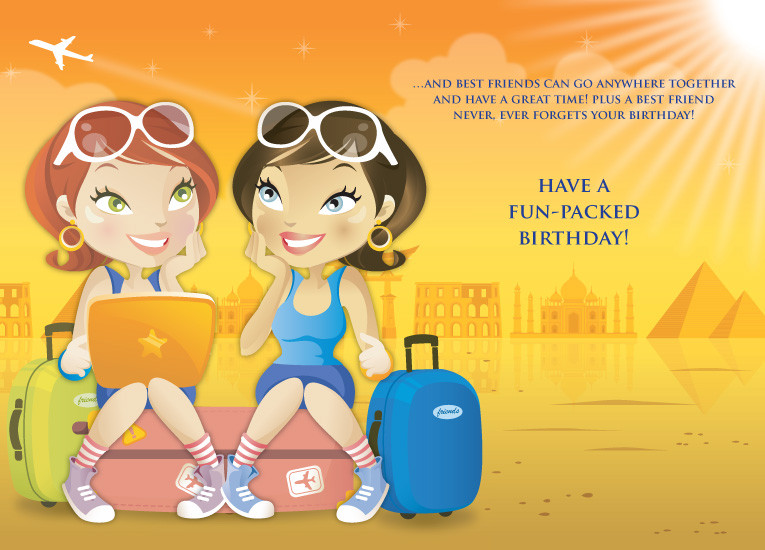 Happy Birthday Wishes For Best Friend Funny
 Birthday Cards For Your Friends