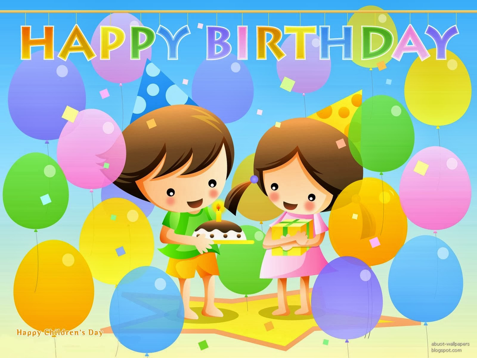 Happy Birthday Wishes For Kids
 Best wishes for children Magnificent Happy Birthday card