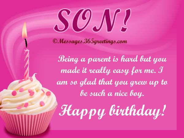 Happy Birthday Wishes Son
 Birthday Wishes for Son 365greetings