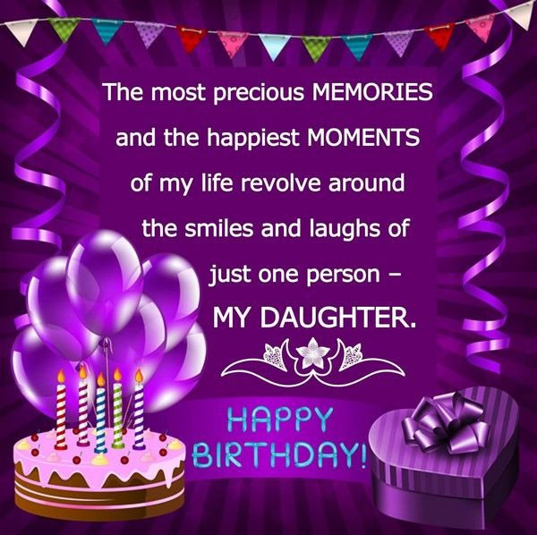 Happy Birthday Wishes To My Daughter From Mom
 Top 70 Happy Birthday Wishes For Daughter